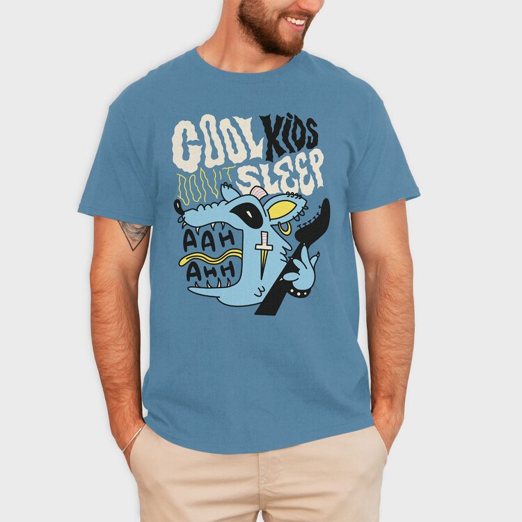 Cool Kids Dont Sleeep, Tricou Barbati (Unisex)