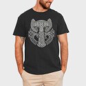 Viking Hammer Runes, Tricou Barbati (Unisex)