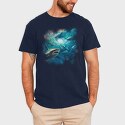 Galaxy of Sharks, Tricou Barbati (Unisex)