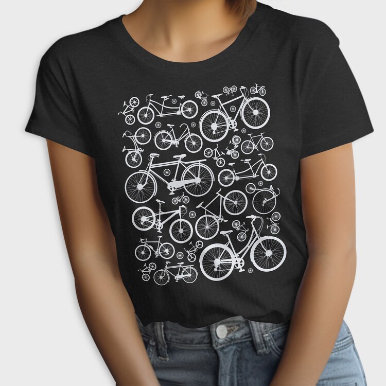 Bicycles Pattern, Tricou Femei