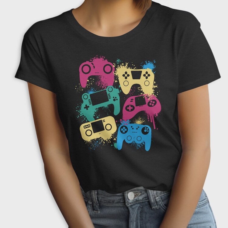 Gaming Joysticks, Tricou Femei