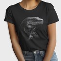 Komodo Dragon Monochrome, Tricou Femei