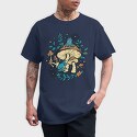 Cottagecore Moshrooms Frogs, Tricou Barbati (Unisex)