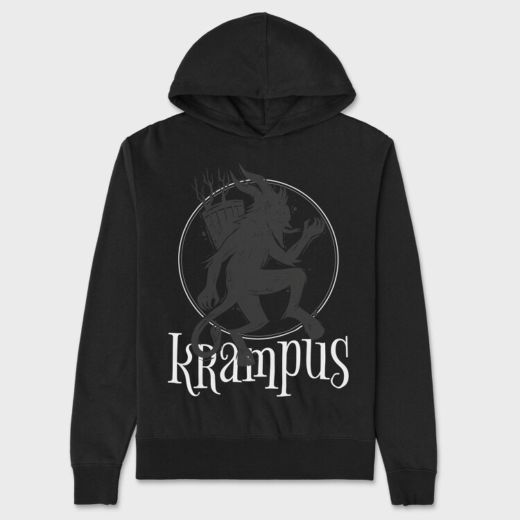 Krampus, Hanorac Oversize Barbati (Unisex)