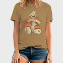 Cottagecore Mushroom Frog, Tricou Barbati (Unisex)