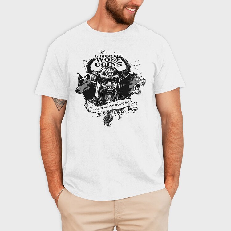 Vikings Wolves, Tricou Barbati (Unisex)