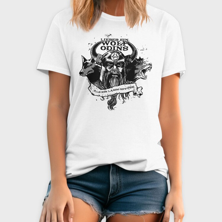 Vikings Wolves, Tricou Barbati (Unisex)