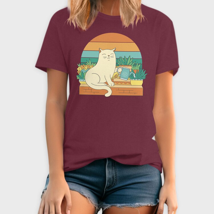 Gardening Cat, Tricou Barbati (Unisex)