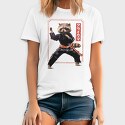 Kungfu Raccoon, Tricou Barbati (Unisex)