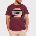 Vintage Cassette Design, Tricou Barbati (Unisex)