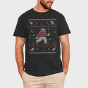 Bigfoot Ugly Sweater, Tricou Barbati (Unisex)