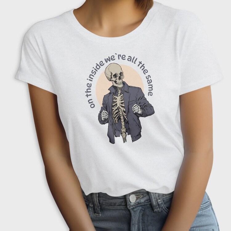 Skelletonj Acket, Tricou Femei