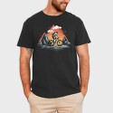 Vintage Mountain Bike, Tricou Barbati (Unisex)