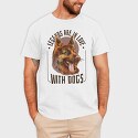 Legend Are in Love With Dogs, Tricou Barbati (Unisex)