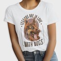Legend Are in Love With Dogs, Tricou Femei
