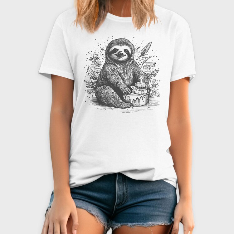 Birthday Sloth, Tricou Barbati (Unisex)