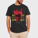 Skull Hell Fire, Tricou Barbati (Unisex)