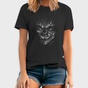 Creepy Monochrome Skeleton, Tricou Barbati (Unisex)