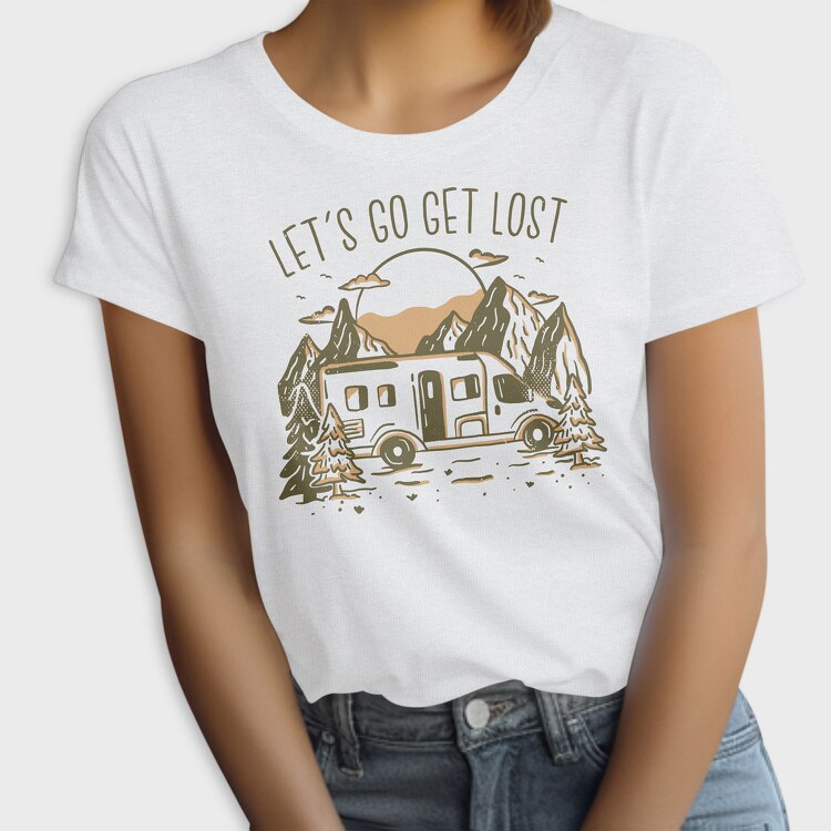 Lets Get Lost Van, Tricou Femei