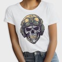 Skull Military Helmet, Tricou Femei
