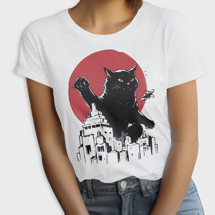 Black Catzilla, Tricou Femei