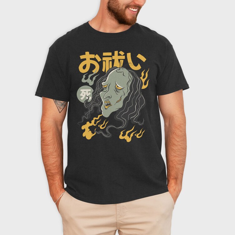 Ghosts Yurei, Tricou Barbati (Unisex)