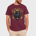 Crow Gold Crown, Tricou Barbati (Unisex)
