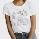 Vitruvian Man Video Games, Tricou Femei