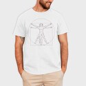 Vitruvian Man, Tricou Barbati (Unisex)