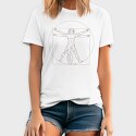 Vitruvian Man, Tricou Barbati (Unisex)