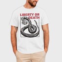 Liberty or Death Snake, Tricou Barbati (Unisex)