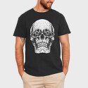 Skull Sunglasses, Tricou Barbati (Unisex)