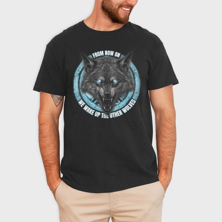 Wake Up the Other Wolves, Tricou Barbati (Unisex)