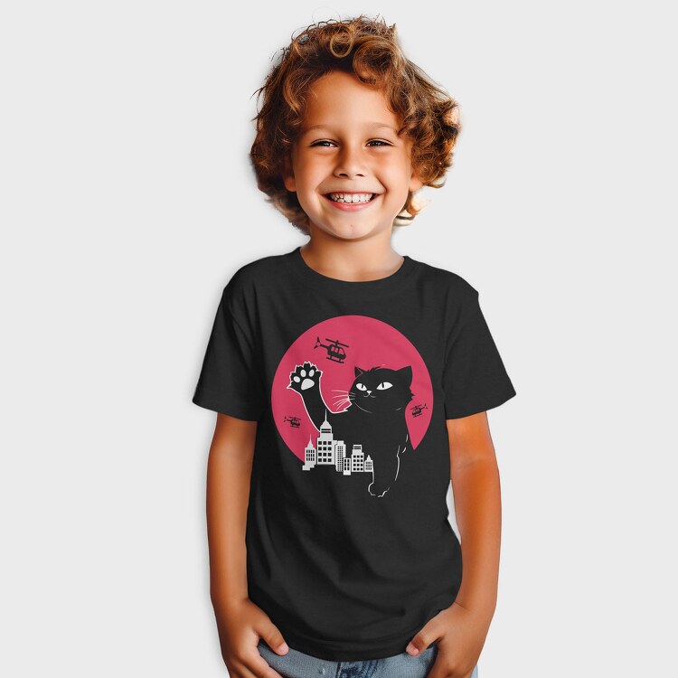 Cute Catzilla, Tricou Copii