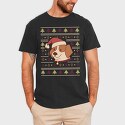 Cute Dog Ugly Sweater, Tricou Barbati (Unisex)