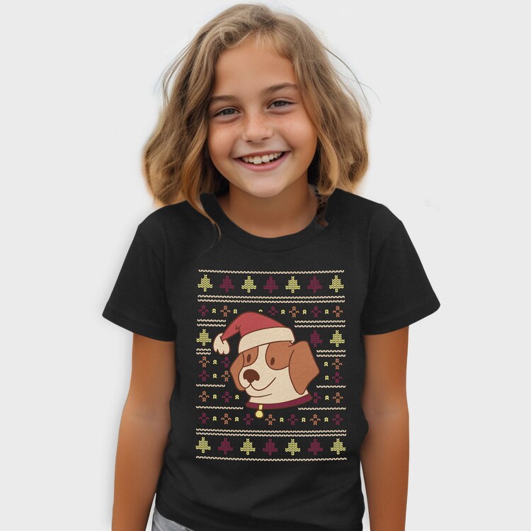 Cute Dog Ugly Sweater, Tricou Copii