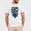 Skulls and Boy, Tricou Barbati (Unisex)