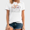 Books Flowers, Tricou Barbati (Unisex)