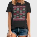 Skulls Ugly Sweater, Tricou Barbati (Unisex)
