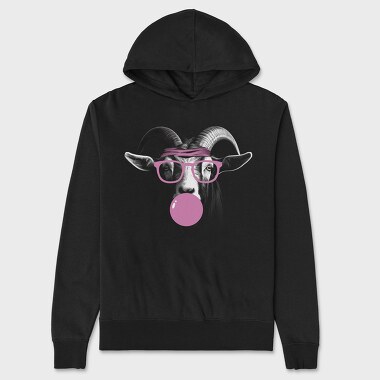 Goat Monochrome Bubblegum, Hanorac Oversize Barbati (Unisex)