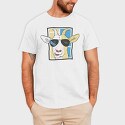 Goat With Sunglasses, Tricou Barbati (Unisex)
