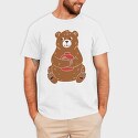 Cute Hot Water Bear, Tricou Barbati (Unisex)
