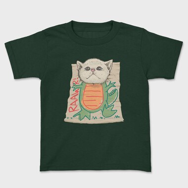 Dinosaur Cat, Tricou Copii