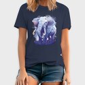 Watercolor Elephant, Tricou Barbati (Unisex)