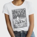 Lino Art Ghost Boat, Tricou Femei