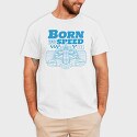 Born to Speed, Tricou Barbati (Unisex)