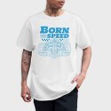 Born to Speed, Tricou Barbati (Unisex)