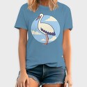 Cute Stork, Tricou Barbati (Unisex)