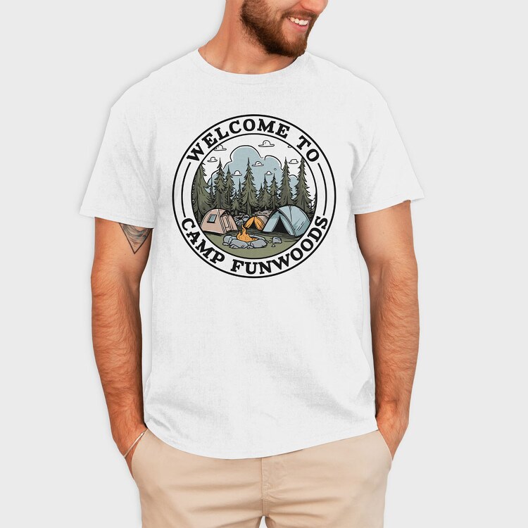 Welcome to Camp Funwoods, Tricou Barbati (Unisex)