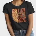 Lion Quote, Tricou Femei